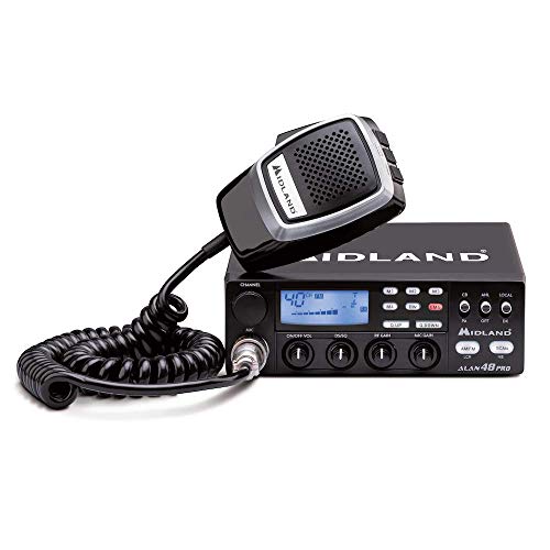 Midland Alan 48 Pro CB Transmissor e Receptor de Radio Midland - Rádios cb - transmissor, receptor, rádio, cb