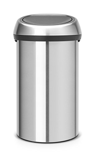 Caixote do Lixo BRABANTIA Touch (60 L) Brabantia - Lixeiras e cestos de lixo - 60 L, plástico, preto branco