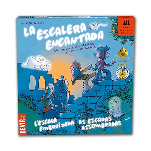 Jogo de tabuleiro DEVIR La escalera encantada (8 anos) Devir - Jogos - 8 anos, castelo, fantasmas, escada