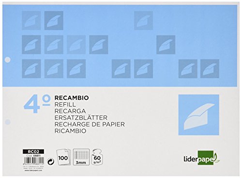 Recambio para cortador de papel liderpapel 4º aislado 100 h 2 tca-06 Liderpapel - Papel de impressora e copiadora - recortador, papel, liderpapel, aislado, tca-06