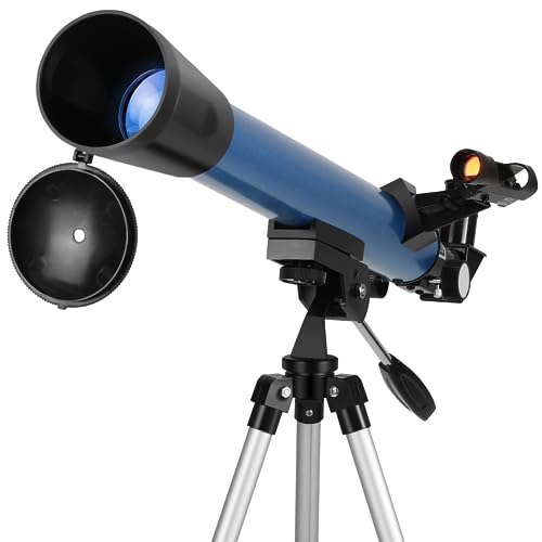 Telescópio Infantil TUWORD 60X80 com Tripé Tuword - Telescópios - telescopio infantil, tuword, 60x80, tripé