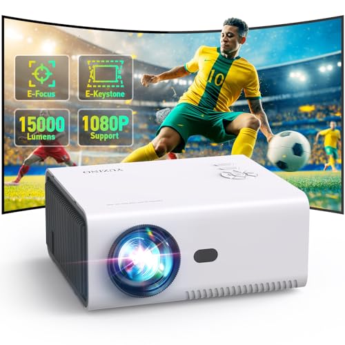 Projetor Yuzino Mini Projetor Portatil (15000 Lumens) YUZINO - Projetores multimídia - full hd, 15000 lúmens, altifalante, hdmi, bluetooth