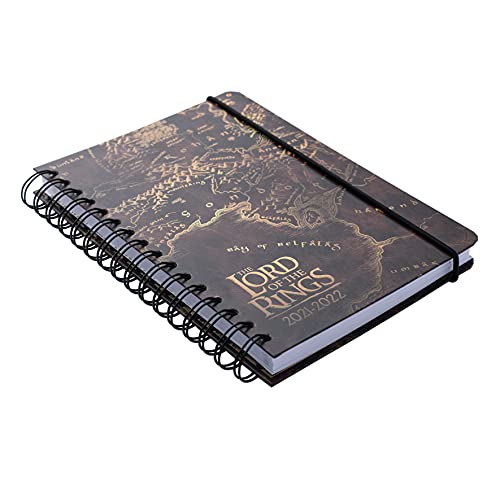 Agenda Escolar ERIK EDITORES The Lord of the Rings (A5 - 2021/2022 - Semanal - 14.8x21cm) Erik Editores - Calendários, organizadores e planejadores - agenda escolar, erik editores, the lord of the rings, A5, semanal, 2021/2022