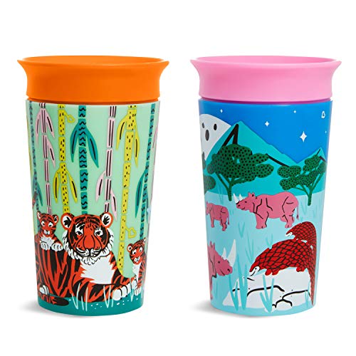 Conjunto de Copos Munchkin 2 Unidades (Rinoceronte e Tigre) Munchkin - Canecas - copos, munchkin, 2 unidades, rinoceronte, tigre