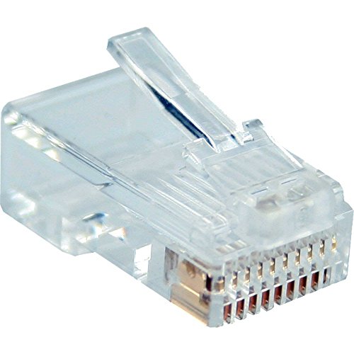 InLine 73011 conecteur de câbles RJ-45 Transparente, Branco InLine - Fios e cabos elétricos - rj-45, transparente, branco, plástico