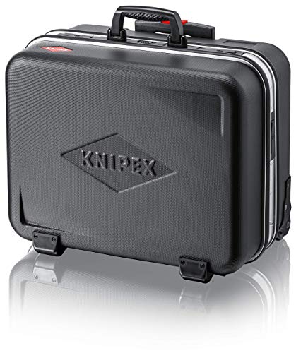 Mala de Ferramentas KNIPEX 00 21 41 LE KNIPEX - Grampos de ferramentas e tornos - 5 compartimentos, preto, abs, 12 bolsos