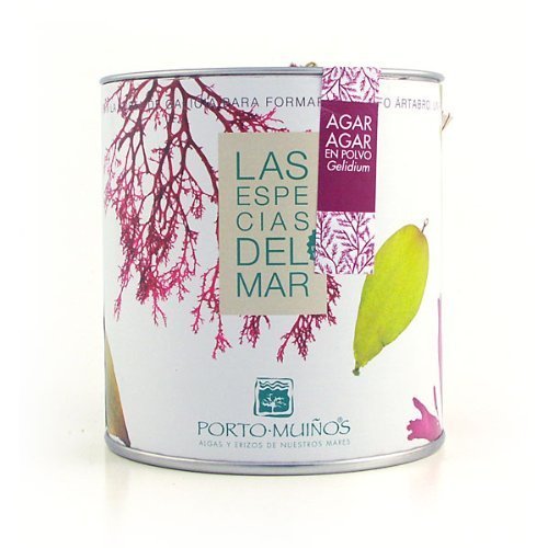 Agar em Pó PORTO MUIÑOS (200 g) (Recondicionado Como Novo) Porto Muiños - Gelatina sem sabor - agar, pó, porto muínos, 200g