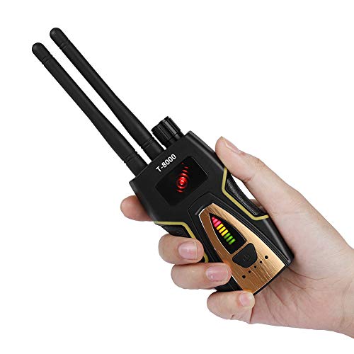 Detector de Espiões com Ecrã Tátil para Localizar e Detetar Câmaras Ocultas 01 - Áudio - detector, espião, tátil, câmara oculta