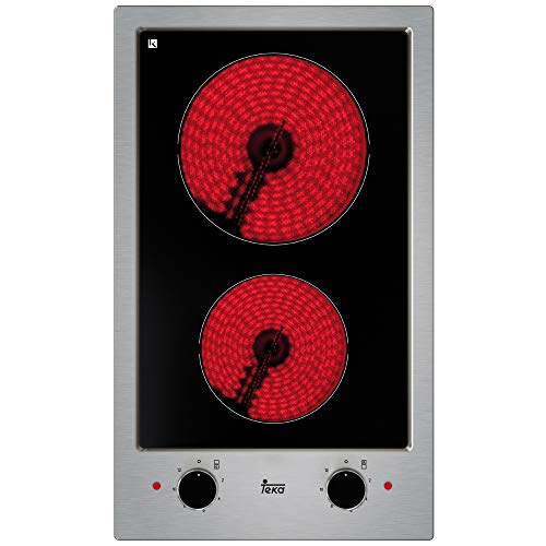 Placa de Vitrocerâmica Encastrável Teka EFX 30.1 2H | Aço inoxidável TEKA - Cooktops - vitrocerâmica, encastrável, aço inoxidável, 3000 W
