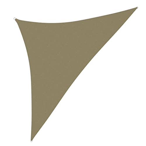 Toldo de Guarda-Sol VIDAXL (Bege - Poliéster - 500 x 500 x 600 cm) vidaXL - Toldos e gazebos - poliéster, 500x500x600 cm, bege, revestimento PU