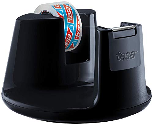 Dispensador de Fita Cola TESA Easy Cut Preto TESA - Dispensadores de fita - preto, 10m