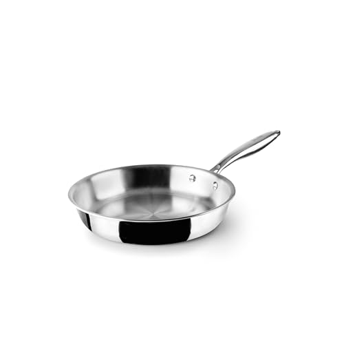 Frigideira Ibili Tricapa Triplo Natural Ø 18 Cm IBILI - Frigideiras e panelas de fritar - frigideira, ibi, tricapa, triplo, natural, Ø 18 cm