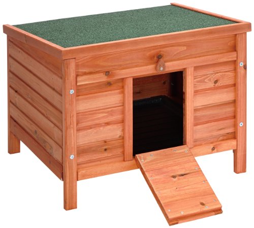 Casota para Animais de Estimação TRIXIE Castanho (60x47x50cm) TRIXIE - Habitats e gaiolas para pequenos animais - castanho, 60x47x50cm