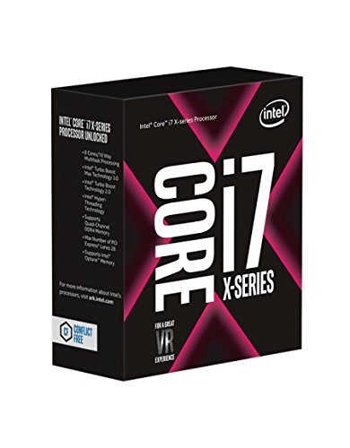 Processador INTEL-Core i7-7800X (Socket LGA2066 - Octa-Core - 3.5 GHz) Intel - Processadores de computador - i7-7800x, octa-core, 3.5 ghz, lga2066