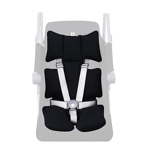 Redutor para Carrinho de Bebé JYOKO Preto JYOKO - Acessórios de carrinho de bebê - algodão, transpirável, termorregulador