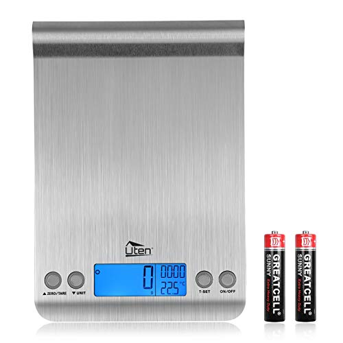 Balança de Cozinha Utens 5000 (Recondicionado Sinais de Uso) Uten - Balanças de medição - lcd, 5 kg, plástico, recondicionado
