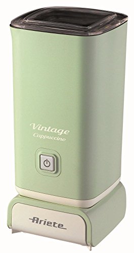 Batedor de Leite Ariete 2878-Gr | Verde (Pequeno Almoço) Ariete - Espumadores de leite e vaporizadores - espumador, 140ml, 500w, botão único