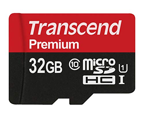 Cartão de Memória TRANSCEND 32GB microSDHC Class 10 Transcend - Cartões de memória flash - 32 GB, MicroSDHC, Class 10, 45 MB/s