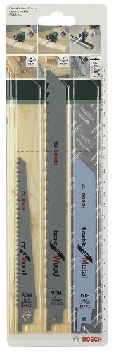 Lâmina para Serra Tico-tico BOSCH 2 609 256 715 Bosch - Lâminas de serra - preto, aço inoxidável