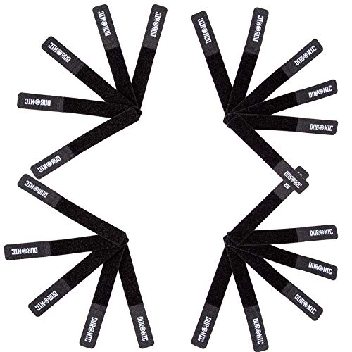 Pack 24 Fitas Adesivas DURONIC Para Organizar Cabos Duronic - Fios e lacres - 24 fitas, organizar cabos