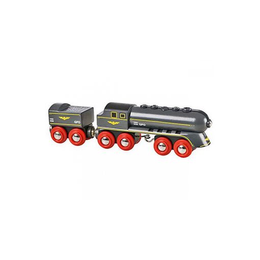 Acessórios para Pistas Ferroviárias BRIO 33697 | Preto, Vermelho BRIO - Comboios de brincar e conjuntos de comboios - pistas ferroviárias, madeira, preto, vermelho