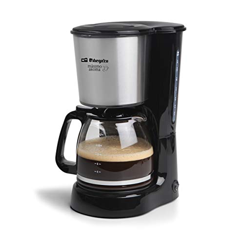 Máquina de Café de Filtro ORBEGOZO CG 4032 (12-14 chávenas) Orbegozo - Cafeteiras de filtro - 12-14 chávenas, filtro extraível, jarra vidro, anti-gotas, potência 800 w