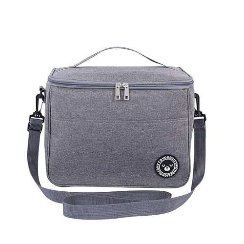 Saco Térmico Portátil XIANGLONGY (13 L - Cinzento) XIANGLONGY - Porta-alimentos e bebidas - 13 L, poliéster, portátil, 2 kg