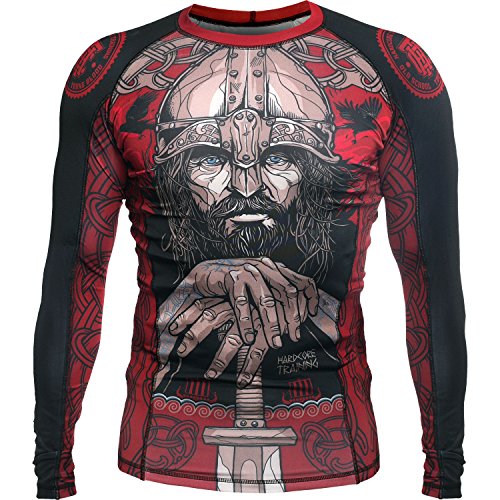 Rash Guard RDX SPORTS Viking 3.0 Multicor para Homem (XXL) Hardcore Training - Rash guards e camisetas de natação - rash guard, rdx sports, viking 3.0, multicor, homem, xxl