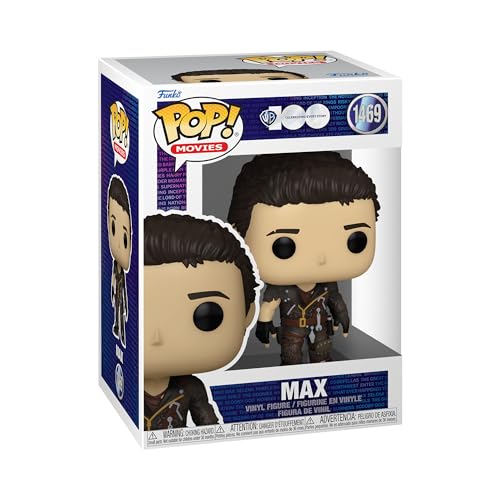 Figura FUNKO Pop! Movies: Mad Max - Max Rockatansky Funko - Brinquedos - Max Rockatansky, vinil, preto e vermelho