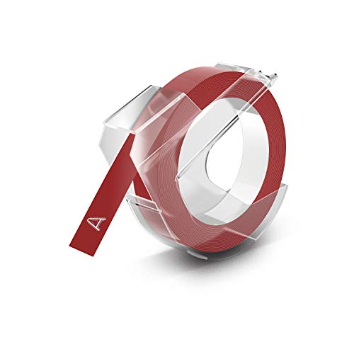 Cinta para Etiquetadora DYMO S0720360 Vermelho DYMO - Fitas de etiquetas e recargas - cinta, etiquetadora, dymo, vermelho