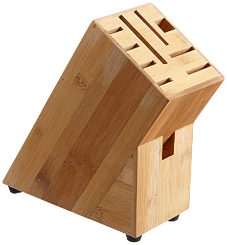 Organizador de Talheres ZELLER Bambu Castanho Zeller - Suportes e organizadores de facas - bambu, castanho, organizador