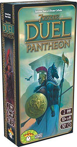 Jogo de Tabuleiro REPOS PRODUCTION 7 Wonders: Duel (Idade Mínima Recomendada: 8 anos) Asmodee - Jogos - estrutura, divindades, carta de ação, poderes