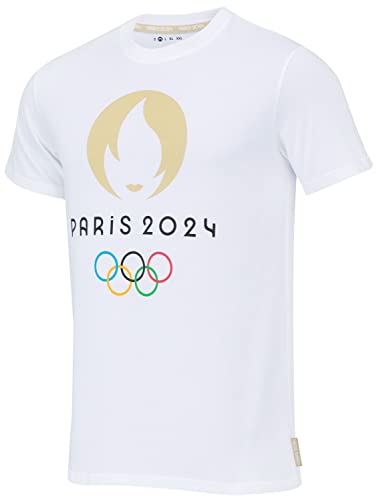T-shirt para Homem Paris 2024 Oficial JO Games Collection Multicor para Futebol (L) PARIS 2024 - Roupa - homem, L, multicor, futebol