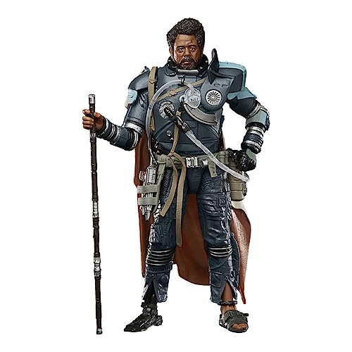 Figura de Ação STAR WARS Black Series Saw Gerrera Hasbro - Bonecos de ação e brinquedo - figura, ação, star wars, black series, saw gerrera, premium