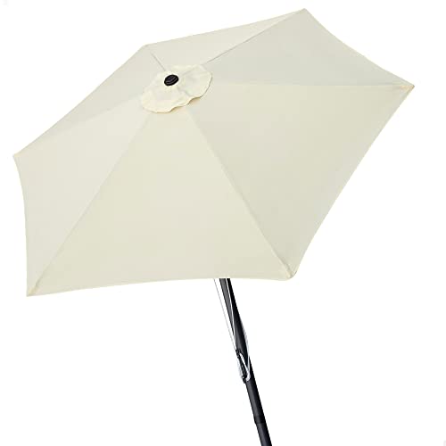 Guarda-Sol AKTIVE Hexagonal (Branco - Alumínio) AKTIVE - Móveis de exterior - hexagonal, alumínio, branco