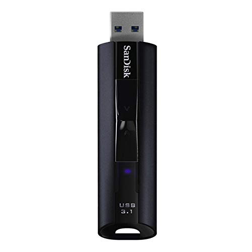 Pen USB SANDISK Extreme Pro 256GB (Acessório Informática e Tel.) Sandisk - Pen drives usb - 256 GB, USB 3.1, Type-A, acessóvel com senha