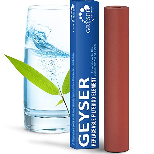Filtro de agua ARAGON Filtros 3-5 (Compatibilidade: Geyser Euro) GEYSER - Cartuchos de filtro de água - compatível Geyser Euro, preto e branco, 3-5 peças, filtro de água