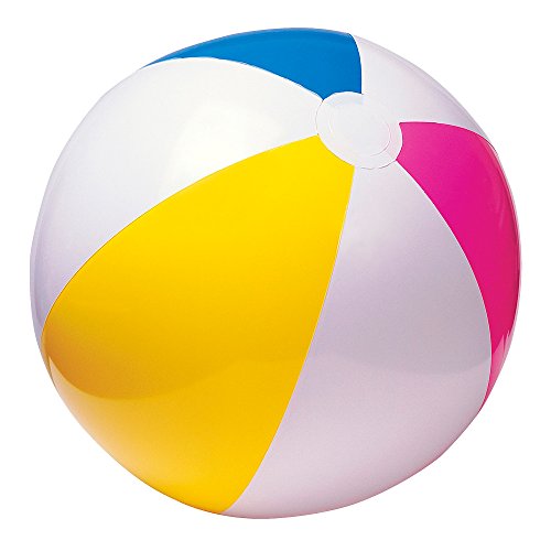 Bola de Praia INTEX (Azul - Poliéster - 61 x 61 cm) INTEX - Brinquedos de praia e areia - azul, poliéster, 61x61 cm