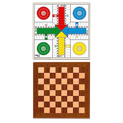 Jogo de tabuleiro CAYRO Parcheesi e Echiquier (6 anos) Cayro - Jogos de tabuleiro - jogo de tabuleiro, parcheesi, echiquier, dominoes, xadrez, peças