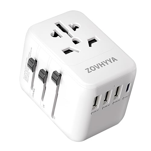 Adaptador ZOVHYYA Universal (100 V - 250 V) ZOVHYYA - Inversores de energia - universal, 100-250 V, usb, compatível