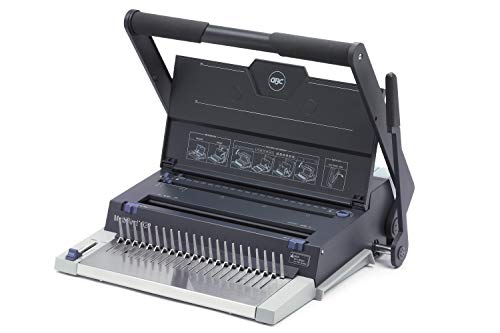 Encadernadora GBC MultiBind 320 (A4 - Até 450 folhas) GBC - Máquinas de encadernação - 450 folhas, plástico, arame, prateado