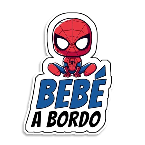 Autocolante de Carro BEBE SUPERHERO Superheroe Bratikishop - Materiais de arte e artesanato - super herói, carro, bebé