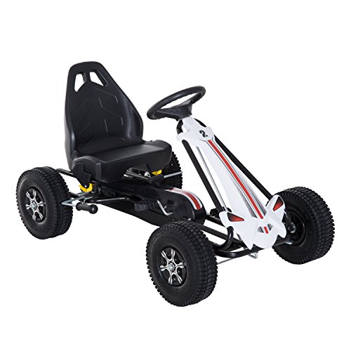 Carro GO-KART RACING (Idade Mínima: 3 - Preto) HOMCOM - Veículos de passeio - idade mínima: 3, preto