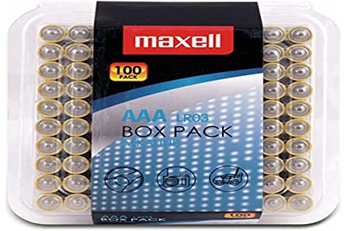 Pilhas MAXELL Alcalina Lr03 Aaa Micro 1.5V Maxell Deutschland GmbH - Baterias de uso geral - alcalina, 1,5v, AAA, domésticos