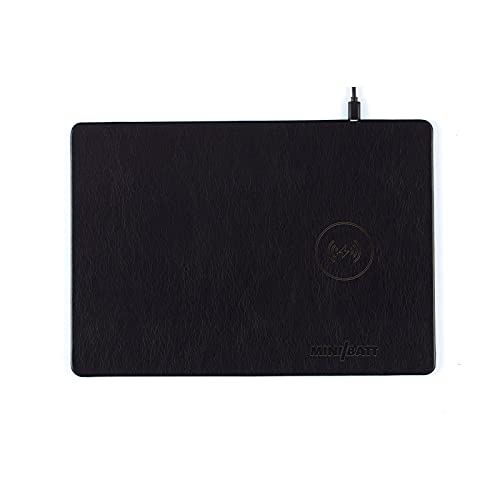 Tapete Rato MiniBATT PowerPad Preto (Acessório Informática e Tel.) Minibatt - Baterias - tapete, rato, mini batt, powerpad, preto, acessório