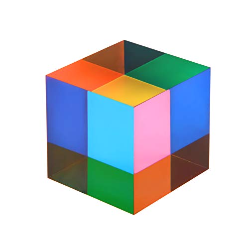 Cubos de Refração RGB Coloridos 1.6'' Cmy (40Mm) CMYcube - Brinquedos - cubos, refração, rgb, coloridos, cmj, artista