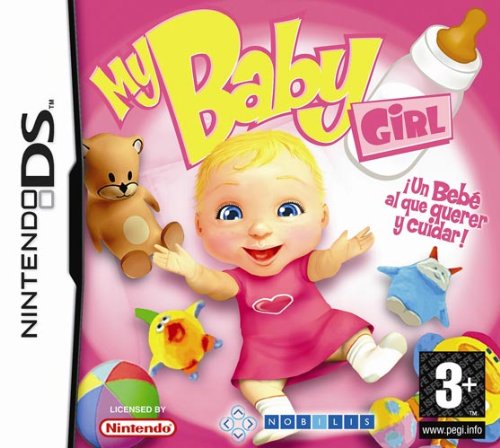 Jogo Eletrónico NINTENDO My Baby Girl (Nintendo DS) Nobilis E.I. - Software de jogos de vídeo - jogo eletrónico, nintendo ds, my baby girl, simulador de cuidados, criança, gravação de voz