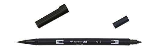 Marcador TOMBOW ABT-N15-1P (Preto - 0.5 mm) Tombow - Marcadores e marcadores de texto - preto, 0,5 mm, lavável, ventilado