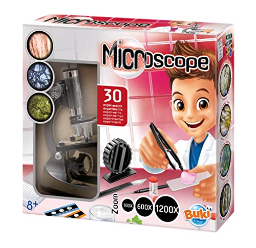 Jogo de Ciência BUKI MS907B (Idade Mínima: 6) Buki - Microscópios - jogo, ciência, buki ms907b, idade mínima 6