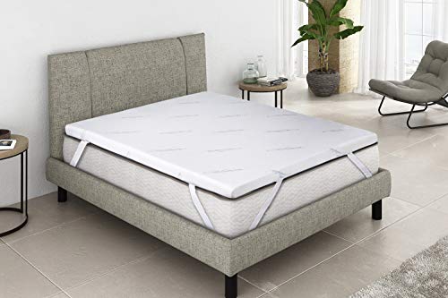 Topper Viscoelástico Imperio Confort 150X190 Cm Hispavidrio - Protetores de Colchão - viscoelástico, imperio, conforto, 150x190 cm